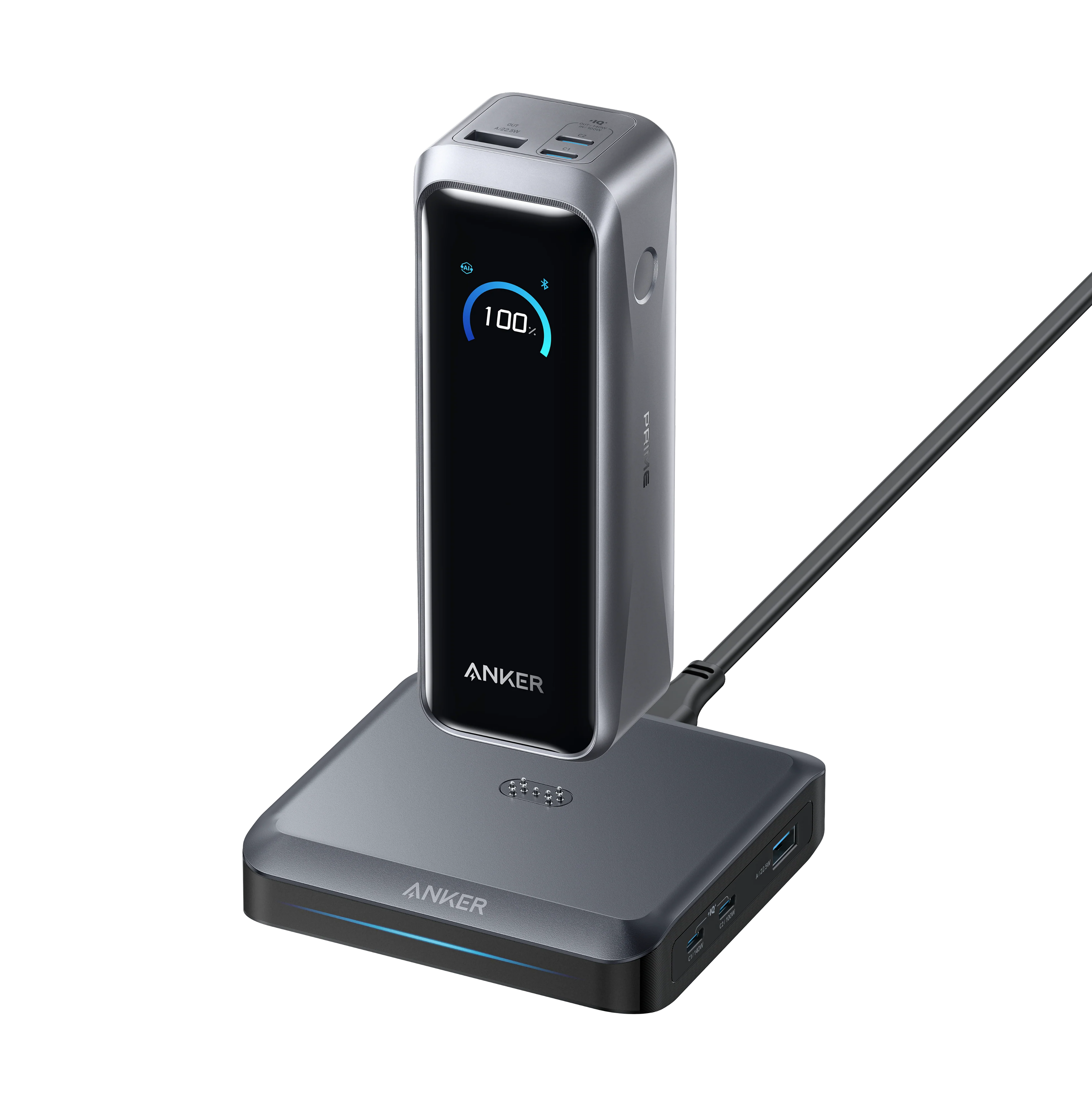 Anker Prime Power Bank (20K, 220W) with Charging Base