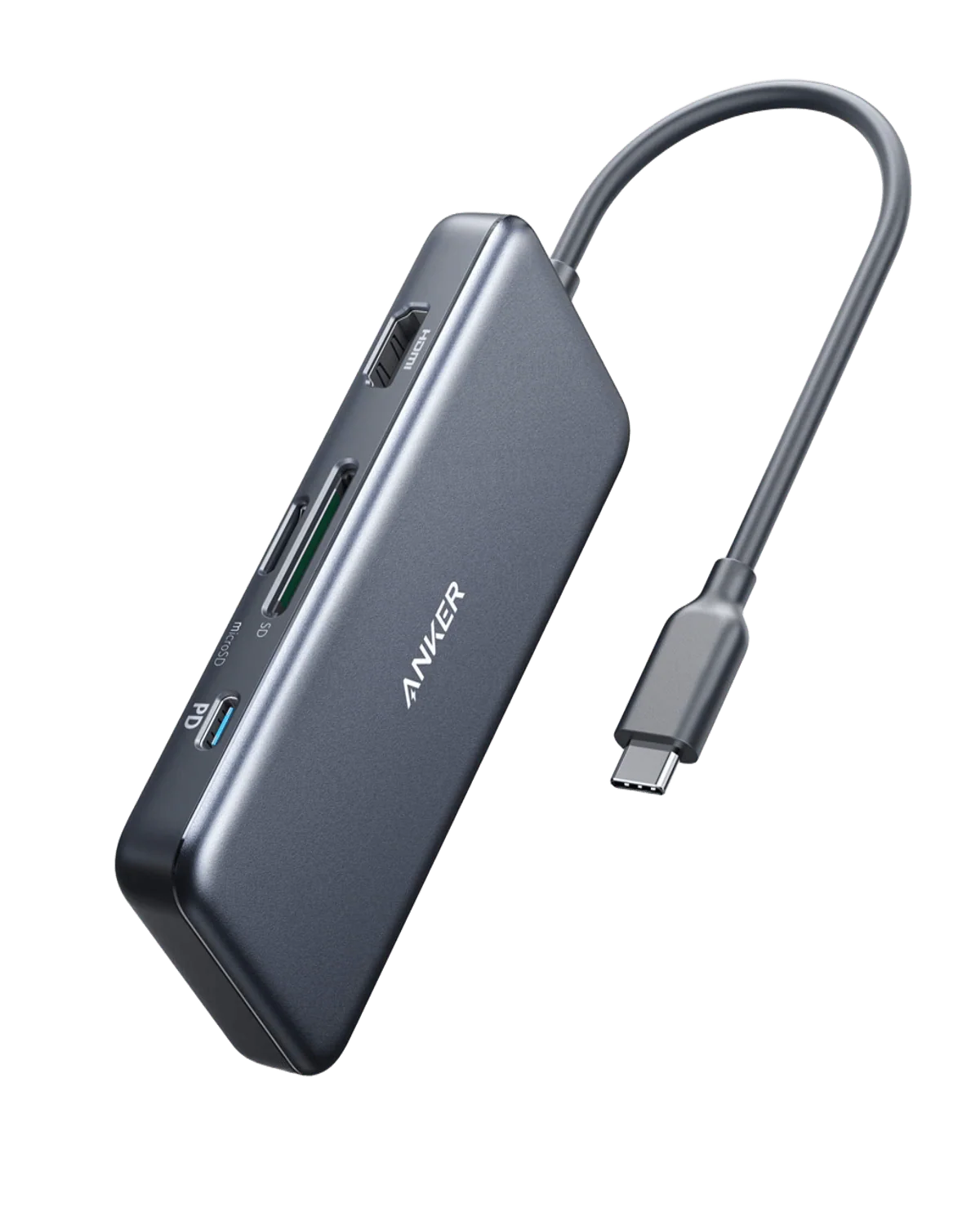 Anker Type-C Hub for Up to 1 Gbps, multiple ports