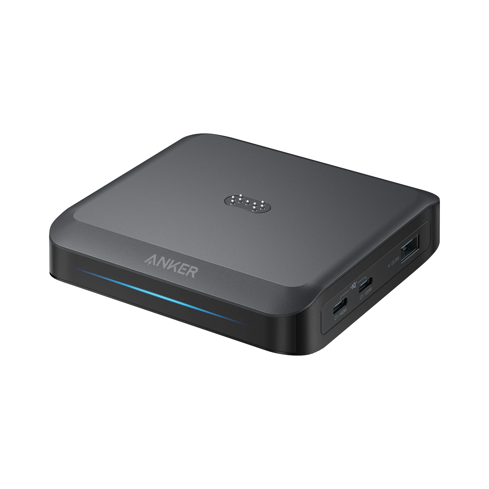 Anker sleek charger with USB ports for efficient charging, charger