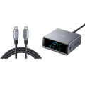 Anker Prime Charger (250W, 6 Ports, GaNPrime) with USB-C to USB-C Cable (240W)