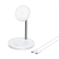 Anker with white wireless charger and USB-C cable for Keyword