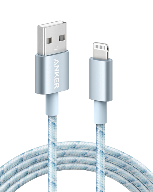 Anker braided charging cable for Keyword with USB and Lightning connectors