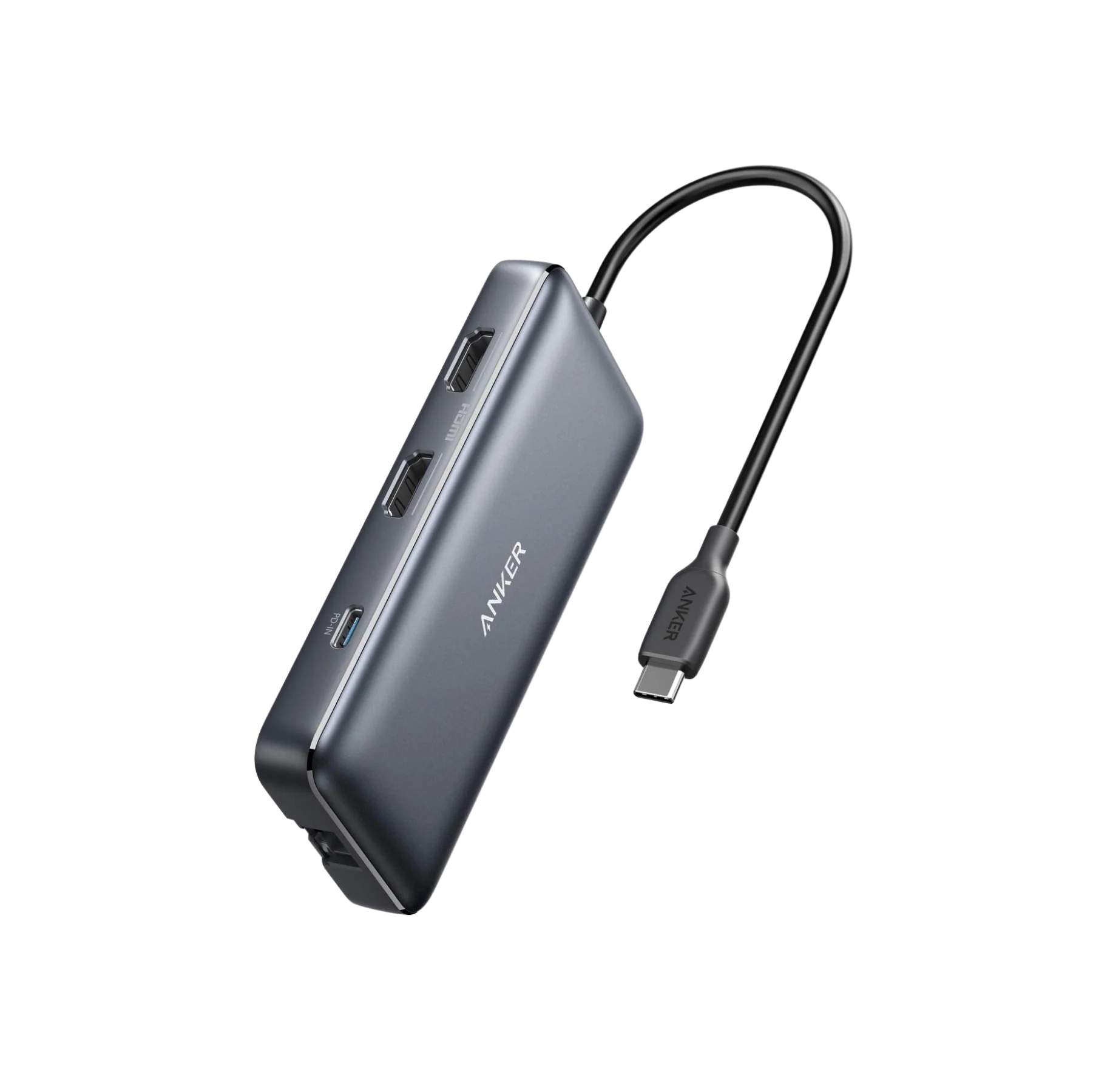 Anker USB hub with compact design for easy connectivity