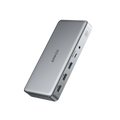 Anker with multiple ports and sleek silver design