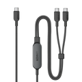 Anker braided USB-C cable with dual connectors