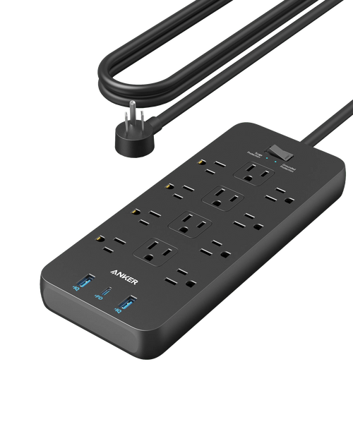 Anker power strip with multiple outlets for surge protection