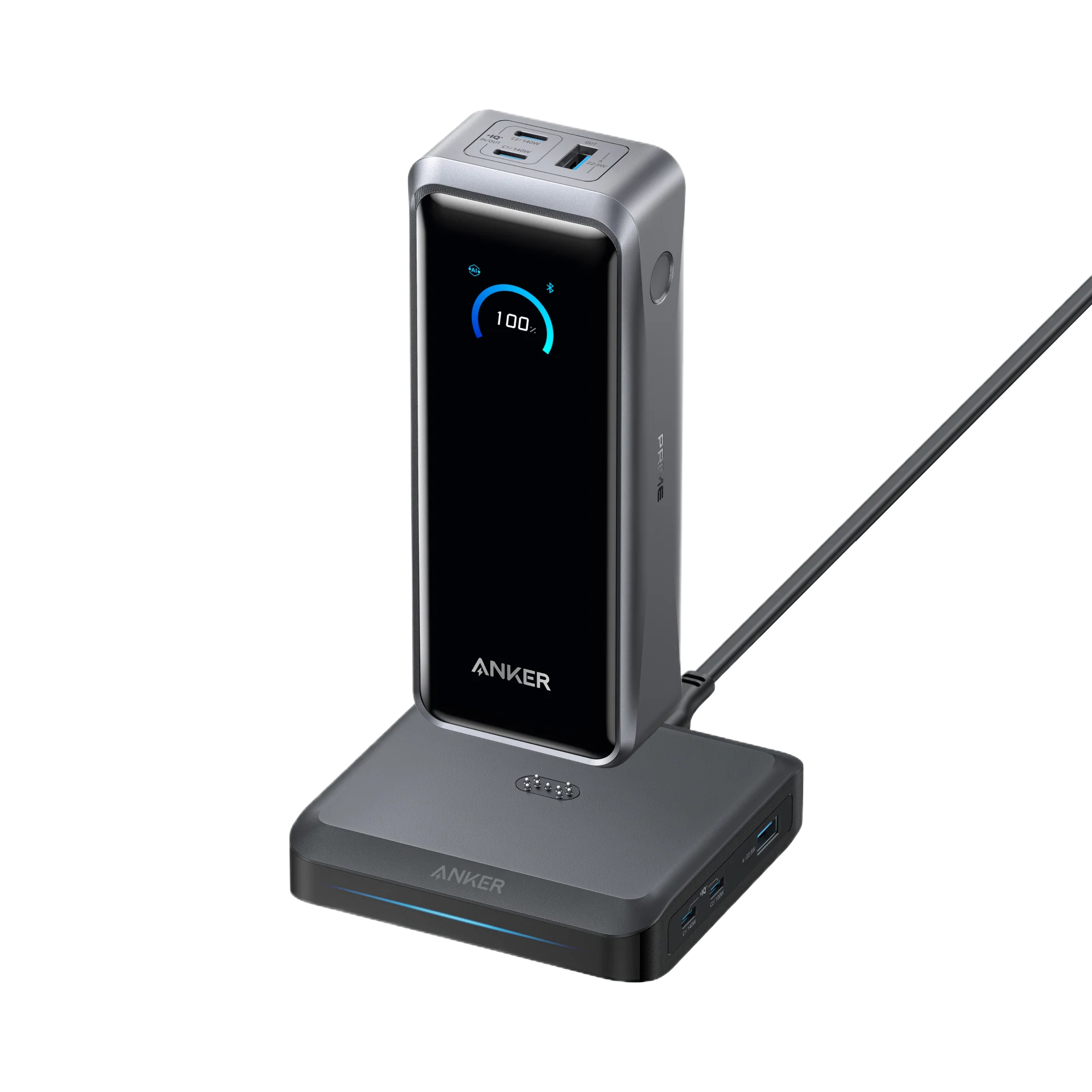 Anker Prime Power Bank (26K, 300W) with Charging Base