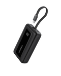 Anker with compact power bank, digital display showing 100