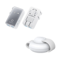 Anker MagGo Wireless Charging Station (3-in-1, Foldable Pad) and Anker Nano Travel Adapter (5-in-1, 20W, 1-Pack)