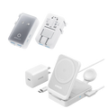 Anker MagGo Wireless Charging Station (Foldable 3-in-1) and Anker Nano Travel Adapter (5-in-1, 20W, 1-Pack)