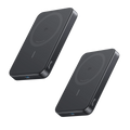 Anker MagGo Power Bank (10K, Slim) | 2-Pack