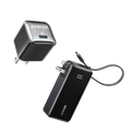 Anker Power Bank (10K, Fusion, Built-In USB-C Cable)and Anker Nano Charger (20W)